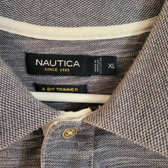 Nautica Men's Short-Sleeve Colorblock Cotton Polo Shirt Size XL - Picture 4 of 7